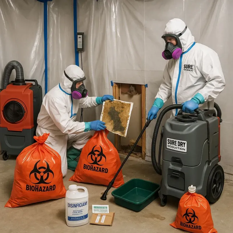 Contaminated Water Handling Protocols process in Myrtle Grove, FL