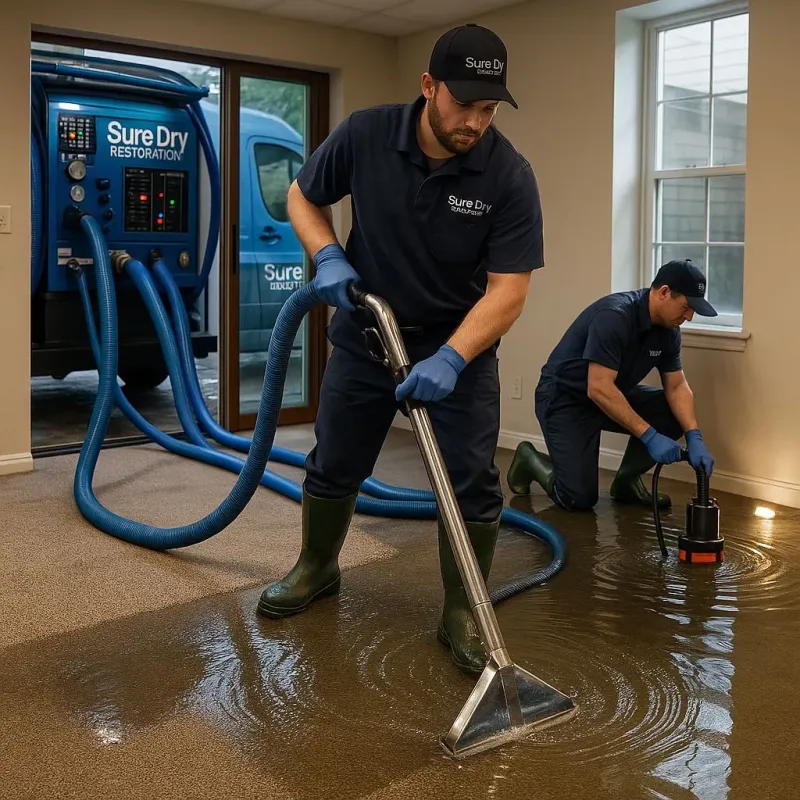 Water Extraction and Removal process in Myrtle Grove, FL